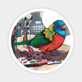 Painted Bunting Magnet